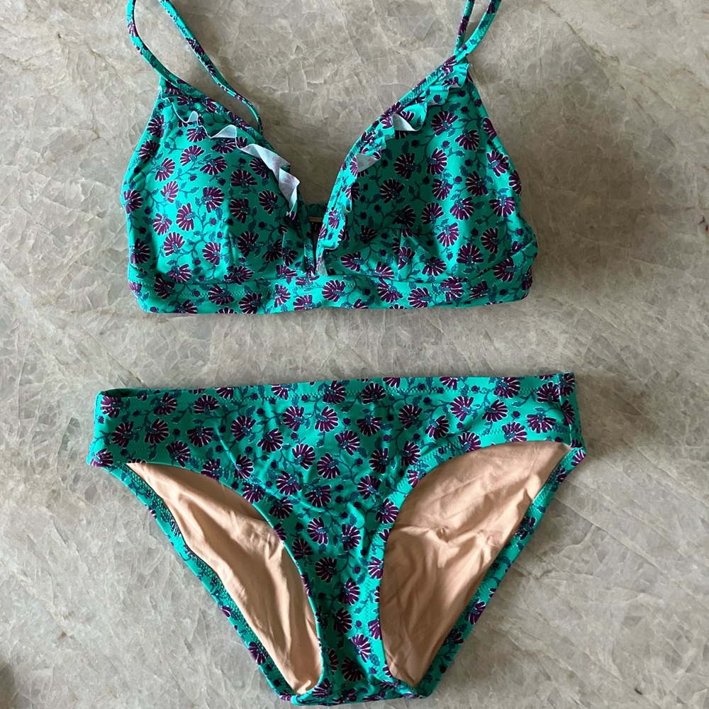 J. Crew Bikini set MEDIUM TOP/SMALL BOTTOMS - Picture 5 of 9
